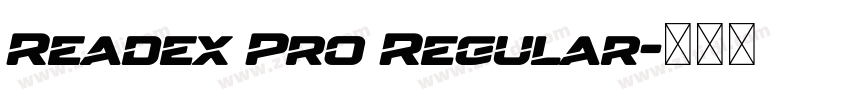 Readex Pro Regular字体转换 Readex Pro Regular字体转换